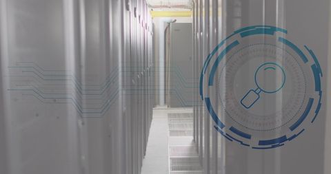 Data Processing in Modern Server Room Revealing Digital Insights - Download Free Stock Images Pikwizard.com