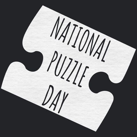 National Puzzle Day Celebration Graphic Template - Download Free Stock Templates Pikwizard.com
