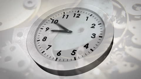 Time Passing Animation with Clockwork Mechanism