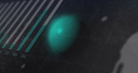 Digital Data Processing Over Earth with Global Technology Concept