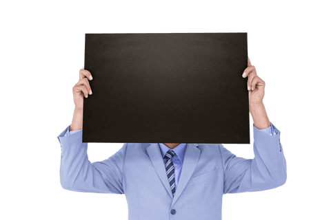 caucasian man in suit holding black card isolated transparent background - Download Free Stock Videos Pikwizard.com