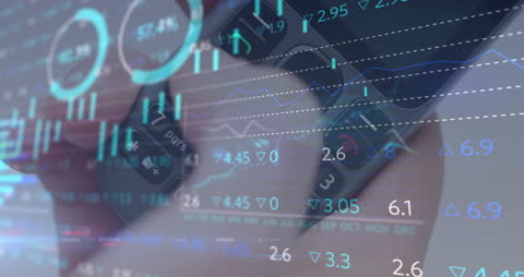 Digital Financial Data and Connections Overlay