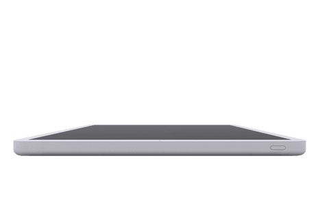 white tablet illustration on transparent background for computing and communication - Download Free Stock Videos Pikwizard.com