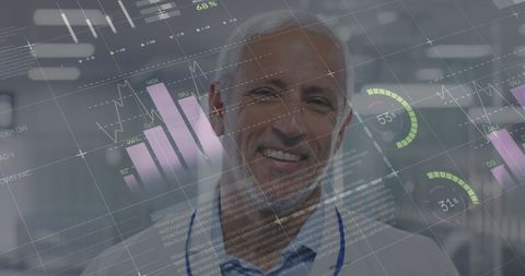 Senior Doctor Analyzing Virtual Health Data Trends - Download Free Stock Images Pikwizard.com