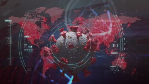 Digital Representation of COVID-19 Virus with Global Data Visualization