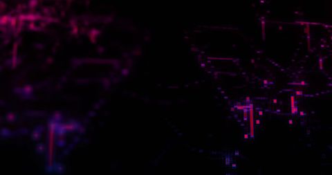 Futuristic Digital Interface with Moving Shapes - Download Free Stock Images Pikwizard.com