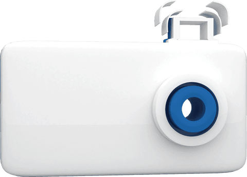 Digital photo camera png on transparent background