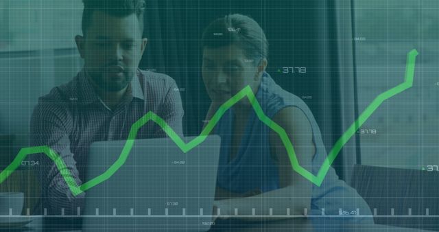 Team Analyzing Financial Data Charts on Laptop - Download Free Stock Images Pikwizard.com