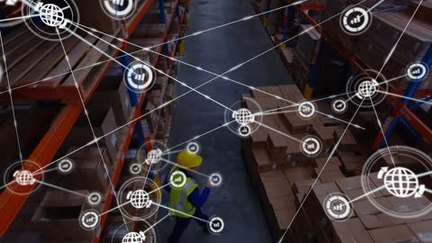 Warehouse Logistics with Digital Network Technology Integration