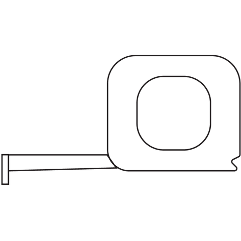 Transparent Outline of Measuring Tape Illustration on White Background - Download Free Stock Videos Pikwizard.com