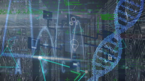 Innovative Technology Overlaying DNA Strand for Data Processing Concept