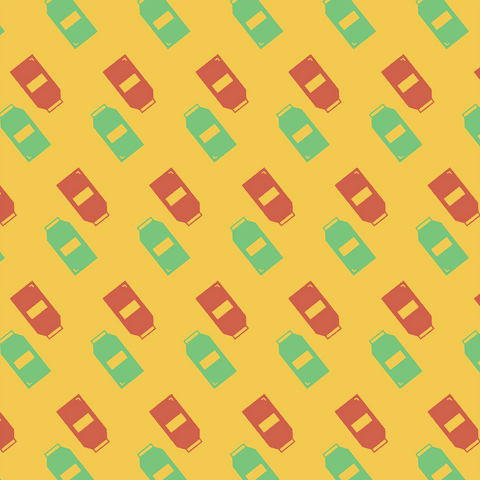 Seamless Transparent Pattern with Colorful Paint Tubes - Download Free Stock Videos Pikwizard.com