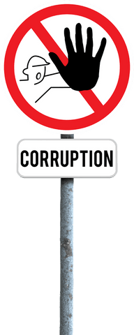 corruption prohibited sign isolated on transparent background - Download Free Stock Videos Pikwizard.com