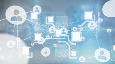Digital Network Connections Over Layered Technology
