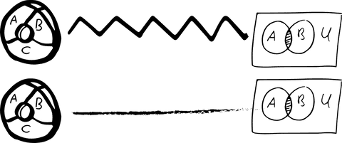 Mathematical formula on transparent background with digital charm