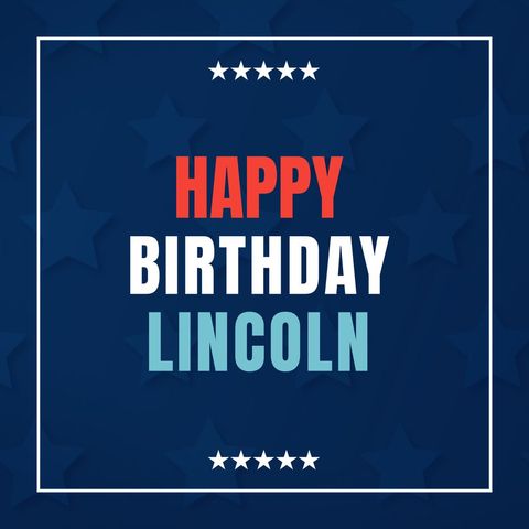 Patriotic Birthday Greeting with Star Design - Download Free Stock Templates Pikwizard.com