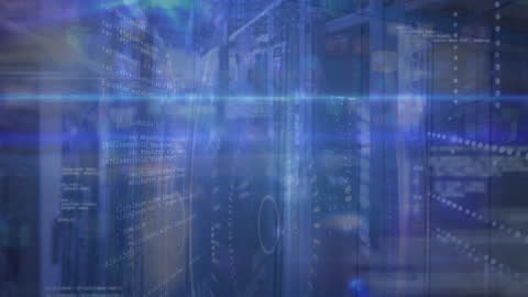 Digital Light Trails in Secure Server Room