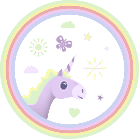 Colorful Unicorn with Fairy Elements on Transparent Background - Download Free Stock Videos Pikwizard.com