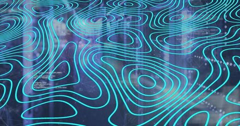 futuristic digital contours in abstract woodland visualization - Download Free Stock Images Pikwizard.com