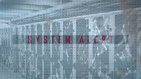 Digital Data Processing System Alert Overlay
