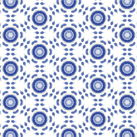 seamless blue floral pattern with stains on transparent background - Download Free Stock Videos Pikwizard.com