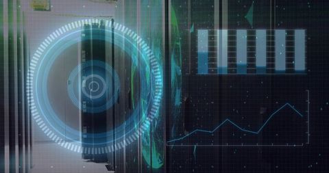 Holographic HUD Projecting Diagnostic Analytics Over Server Racks for Datacenter Monitoring