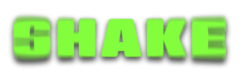Transparent Green Shake Text Banner with Motion Blur Effect - Download Free Stock Videos Pikwizard.com