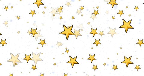 Golden Stars Against Radiant White Skyline Charm - Download Free Stock Images Pikwizard.com