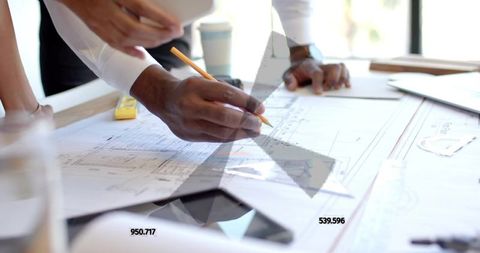 Architectural Planning and Collaboration in Modern Office