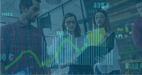 Financial Data Analytics with Collaborating Professionals