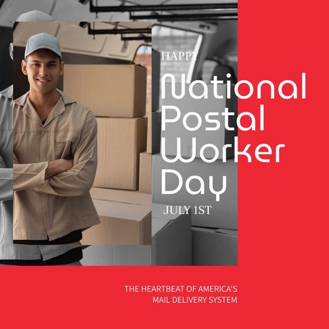 Celebrating National Postal Worker Day: Dedication and Service - Download Free Stock Templates Pikwizard.com