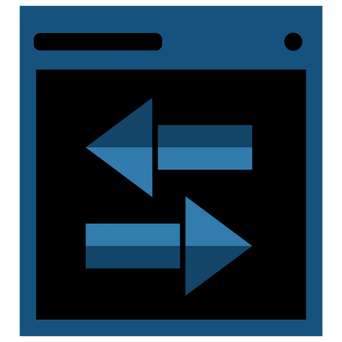 Blue Arrows on Transparent Background Vector Illustration - Download Free Stock Videos Pikwizard.com