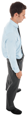 confident businessman on transparent background wearing formal attire - Download Free Stock Videos Pikwizard.com