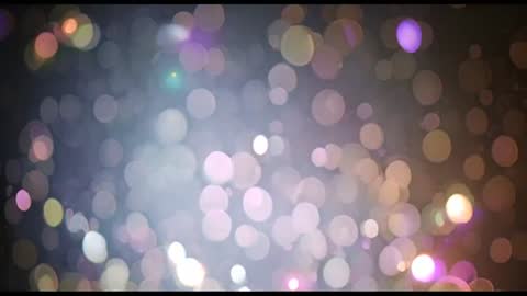 Abstract Colorful Lights Bokeh Background