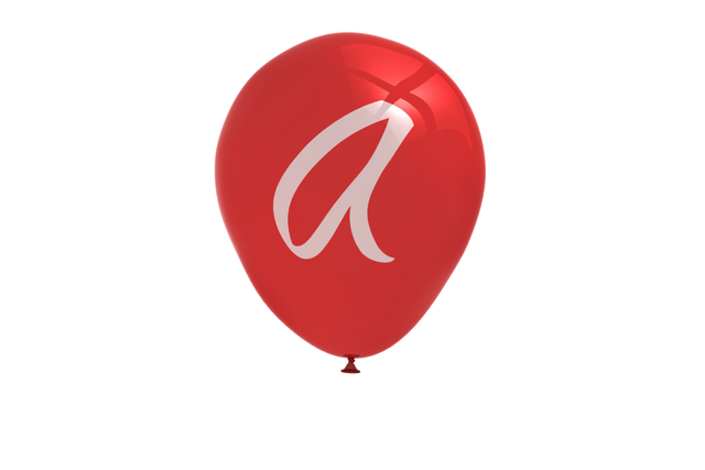 Red Balloon with Letter ‘A’ on Transparent Background, Isolated Vector - Download Free Stock Videos Pikwizard.com