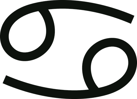 transparent cancer zodiac symbol illustration - Download Free Stock Videos Pikwizard.com