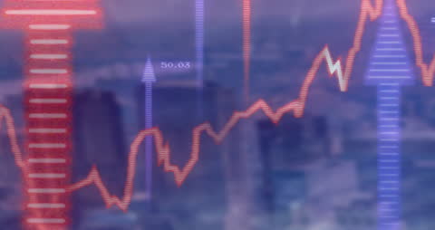 Dynamic Financial Graph Over Urban Skyline