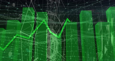 Futuristic Financial Data Analysis with Abstract Grid