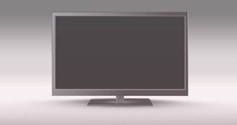 Modern TV with Rolling Film Strip Display Technology - Download Free Stock Images Pikwizard.com
