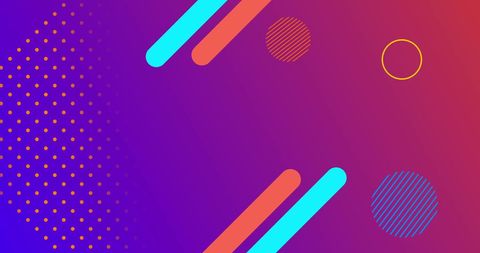 Colorful Geometric Abstract Background with Dynamic Shapes - Download Free Stock Images Pikwizard.com