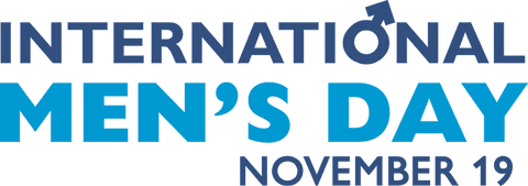 International men's day graphic transparent background
