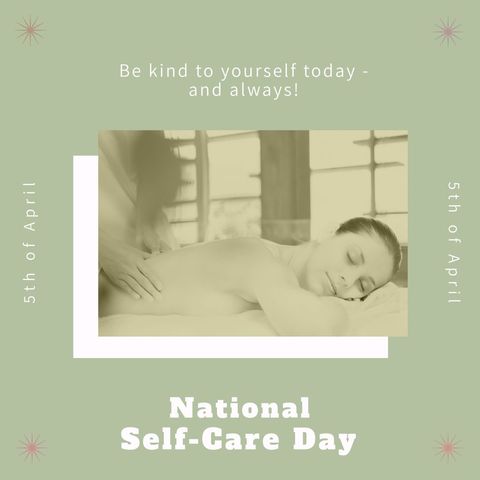National self-care day spa relaxation