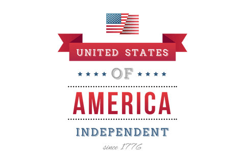 transparent independence day text art with graphic elements - Download Free Stock Videos Pikwizard.com