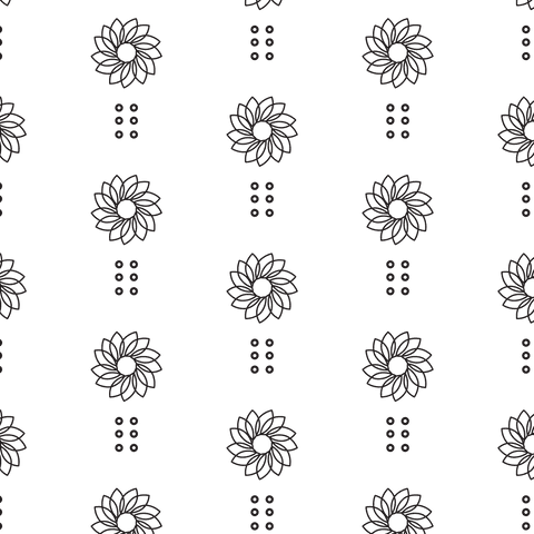 Black Floral Pattern on Transparent Background for Design Projects - Download Free Stock Videos Pikwizard.com