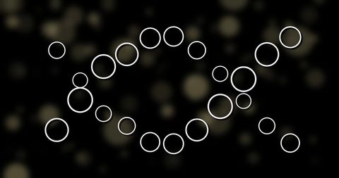 Abstract DNA Strand Concept with Quirky Spots Background - Download Free Stock Images Pikwizard.com