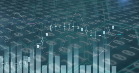 Global Digital Interface with Network Connections Illustration