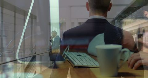 Exhausted professional overwhelmed with diverse business responsibilities