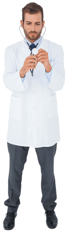 transparent professional doctor holding stethoscope for care - Download Free Stock Videos Pikwizard.com