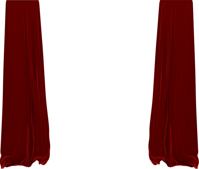 Open Dark Red Velvet Theatre Curtains Lounge Transparent Background - Download Free Stock Videos Pikwizard.com