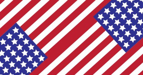 Abstract Diagonal American Flag Pattern with Stars - Download Free Stock Images Pikwizard.com